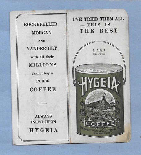 Hygeia coffee advertising - hygeia,